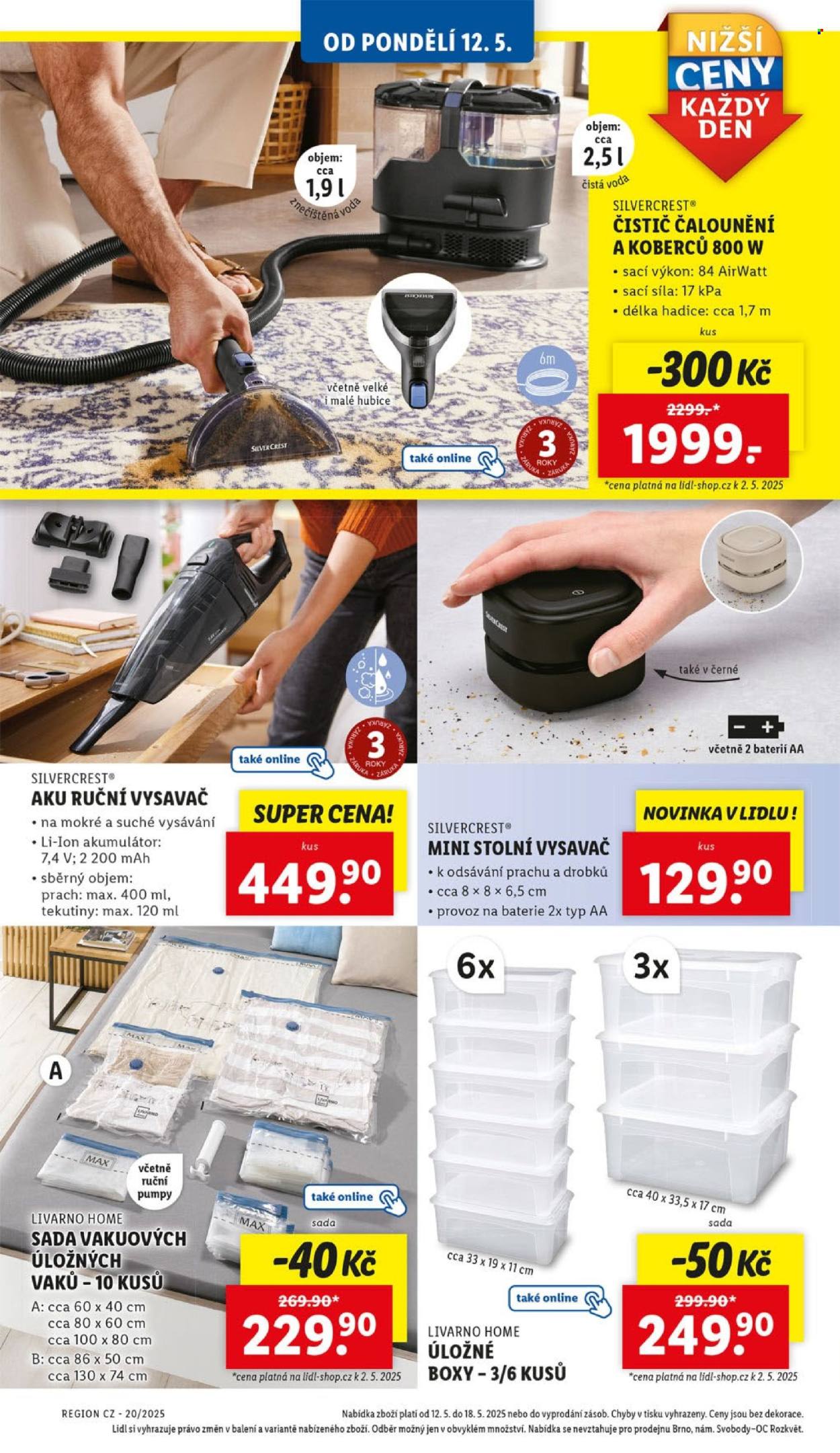 Leták Lidl - 12. 5. 2025 - 18. 5. 2025. 