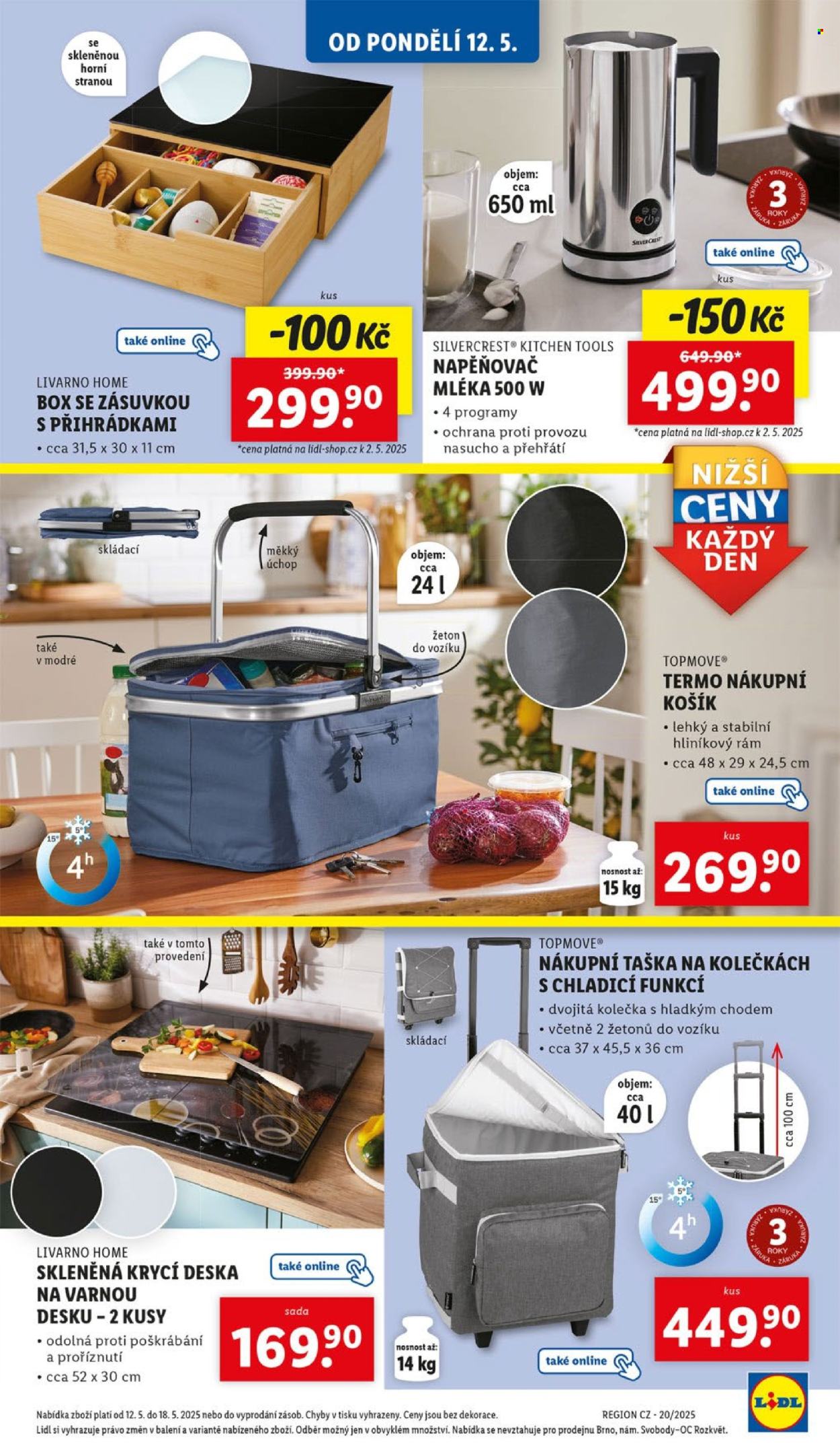 Leták Lidl - 12. 5. 2025 - 18. 5. 2025. 