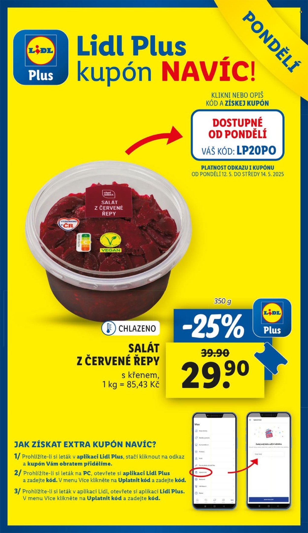 Leták Lidl - 12. 5. 2025 - 18. 5. 2025. 