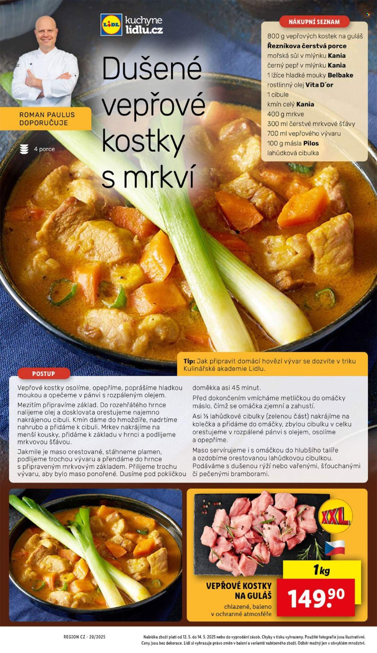 Leták Lidl - 12. 5. 2025 - 18. 5. 2025. 