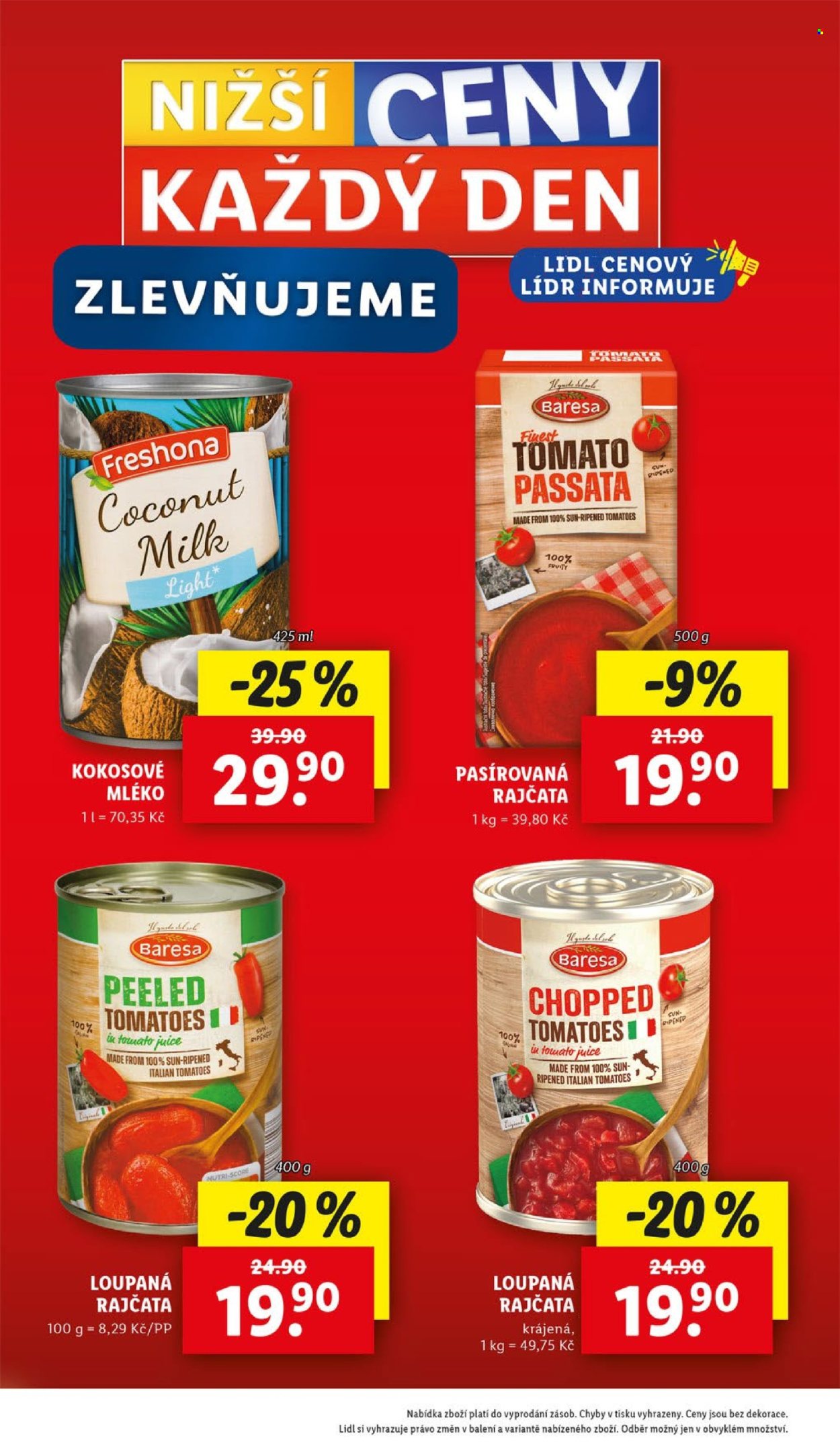 Leták Lidl - 12. 5. 2025 - 18. 5. 2025. 