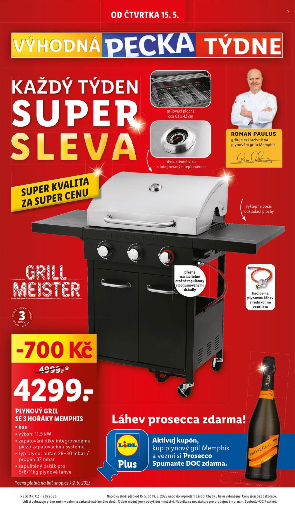 Leták Lidl - 15. 5. 2025 - 18. 5. 2025. 