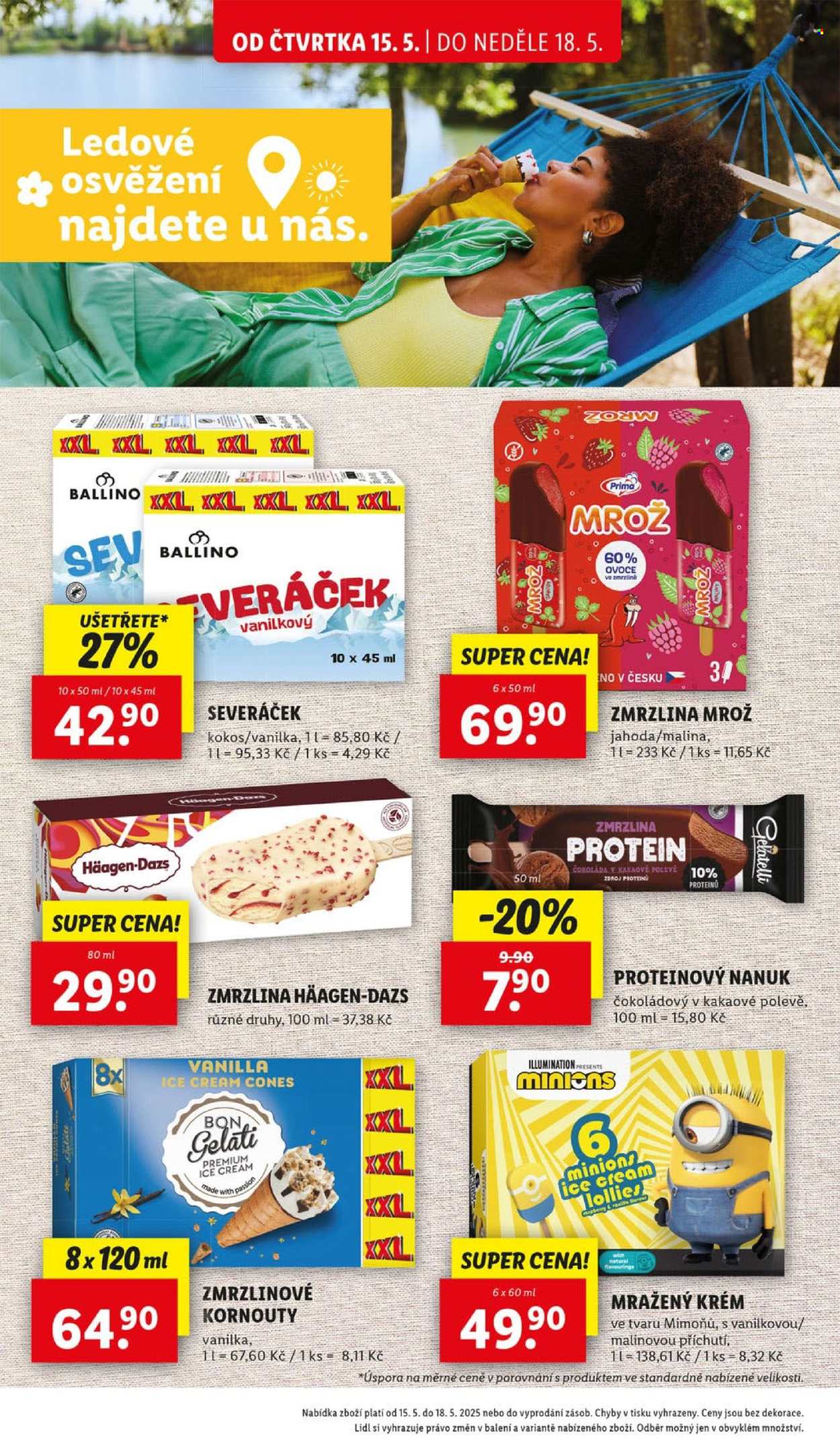 Leták Lidl - 15. 5. 2025 - 18. 5. 2025. 