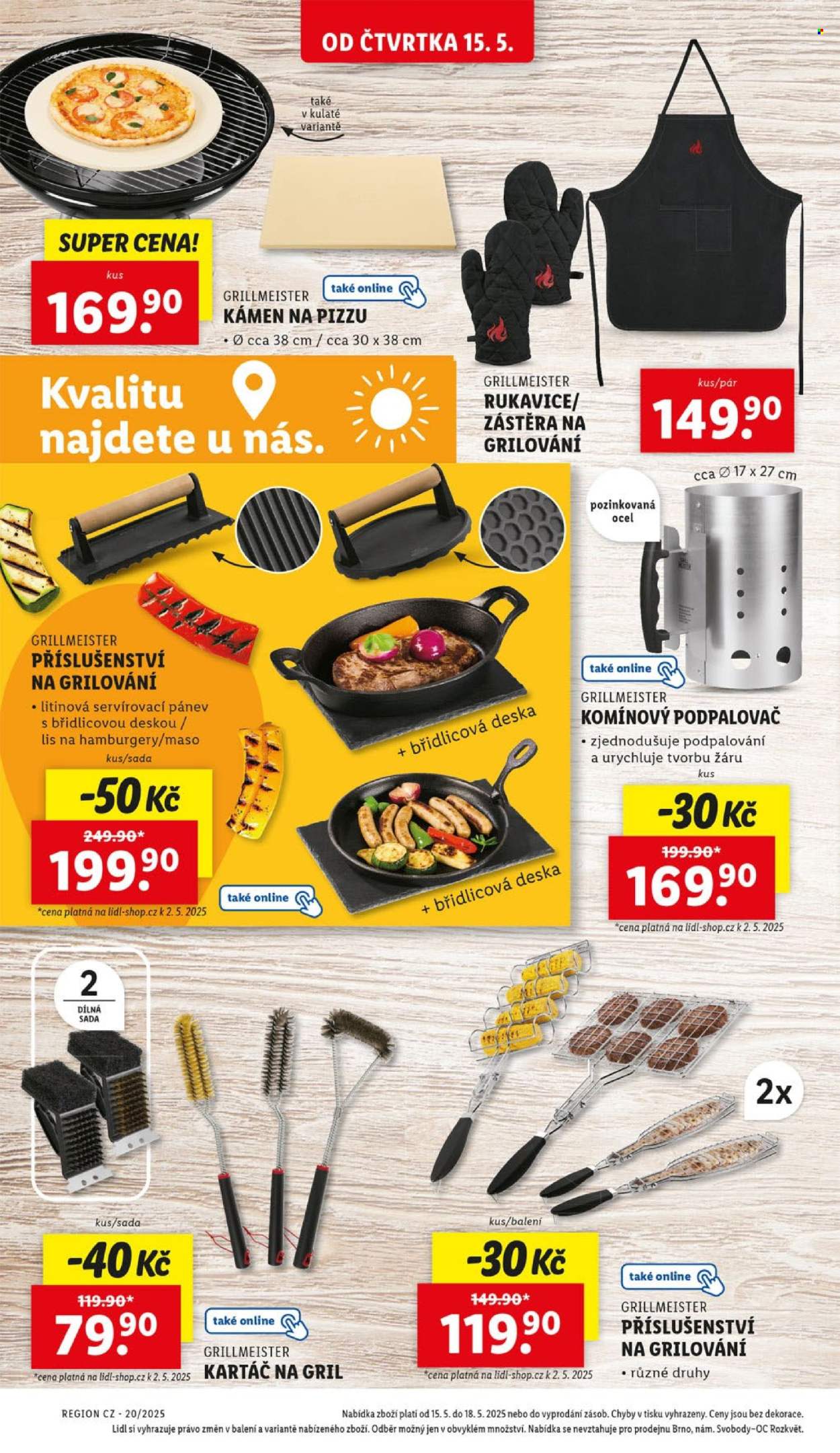 Leták Lidl - 15. 5. 2025 - 18. 5. 2025. 