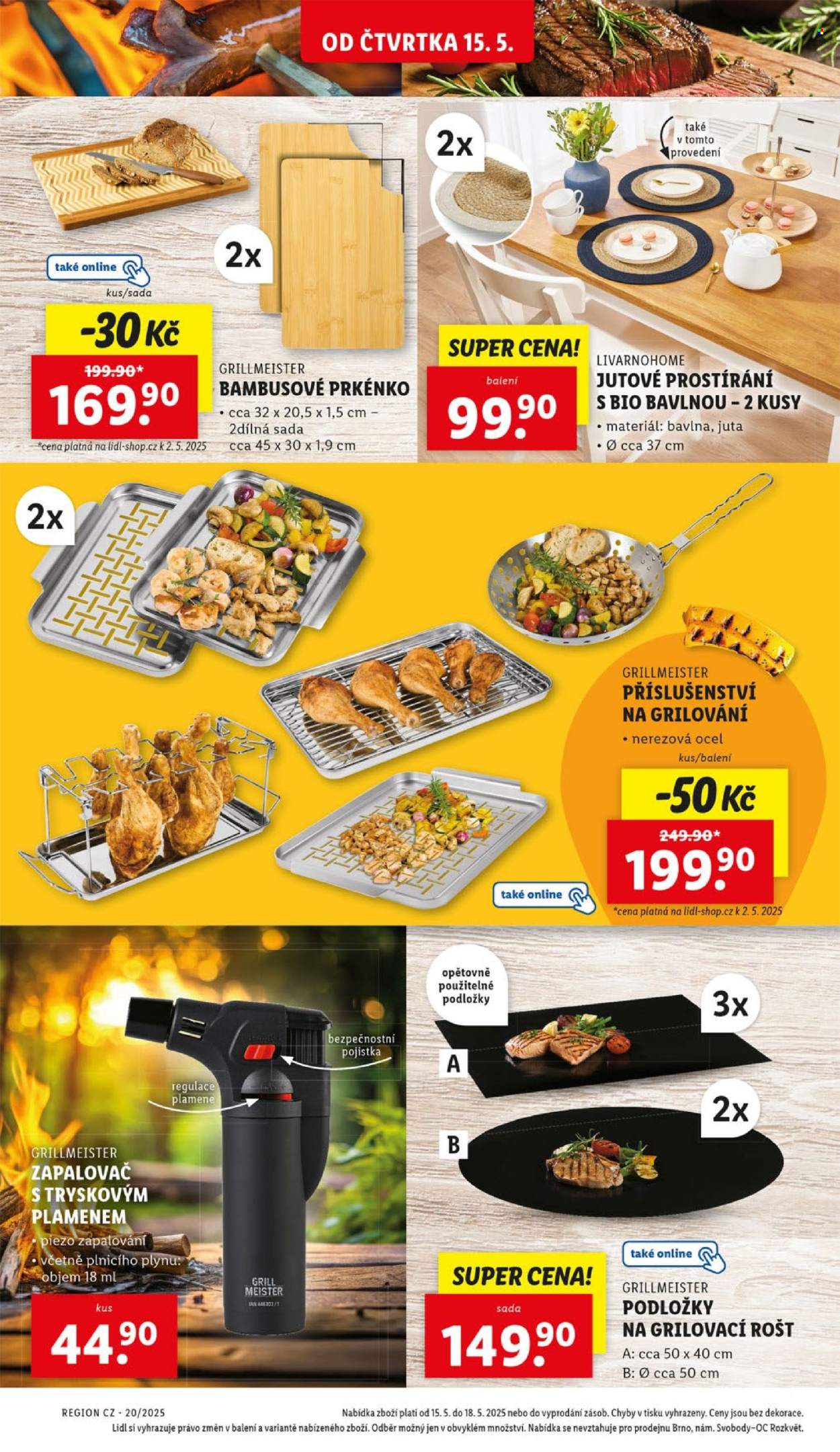 Leták Lidl - 15. 5. 2025 - 18. 5. 2025. 