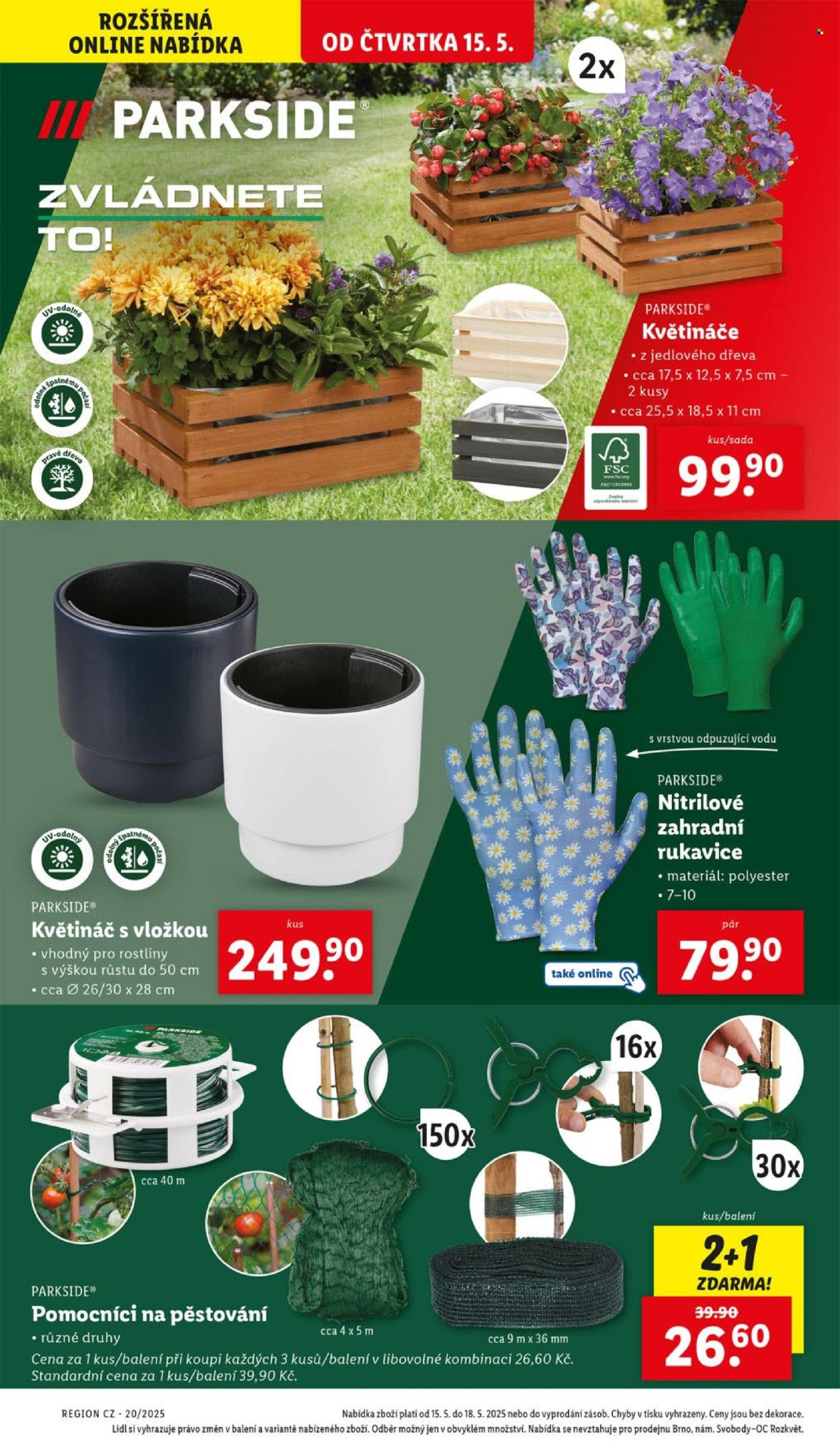 Leták Lidl - 15. 5. 2025 - 18. 5. 2025. 