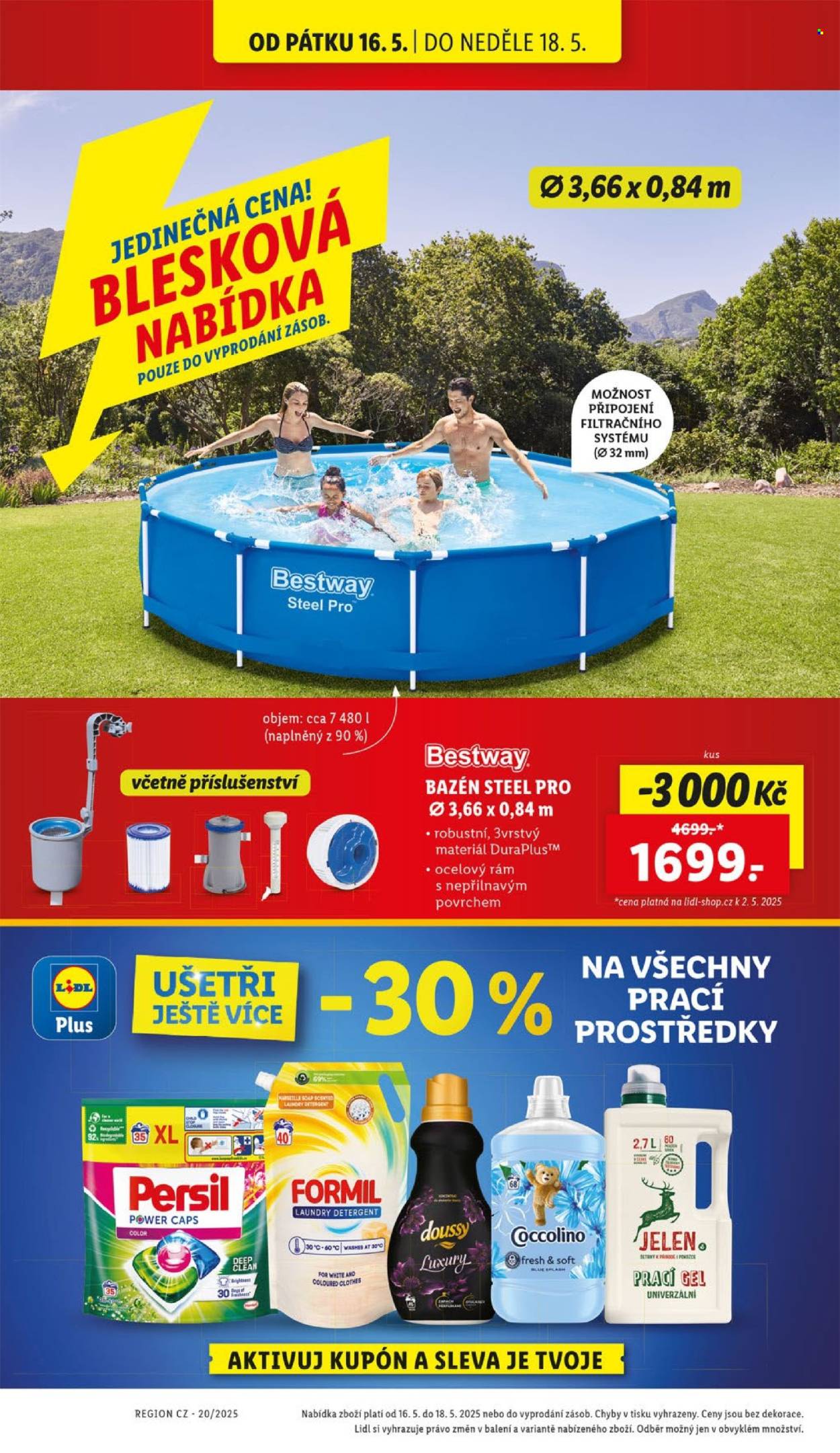 Leták Lidl - 15. 5. 2025 - 18. 5. 2025. 