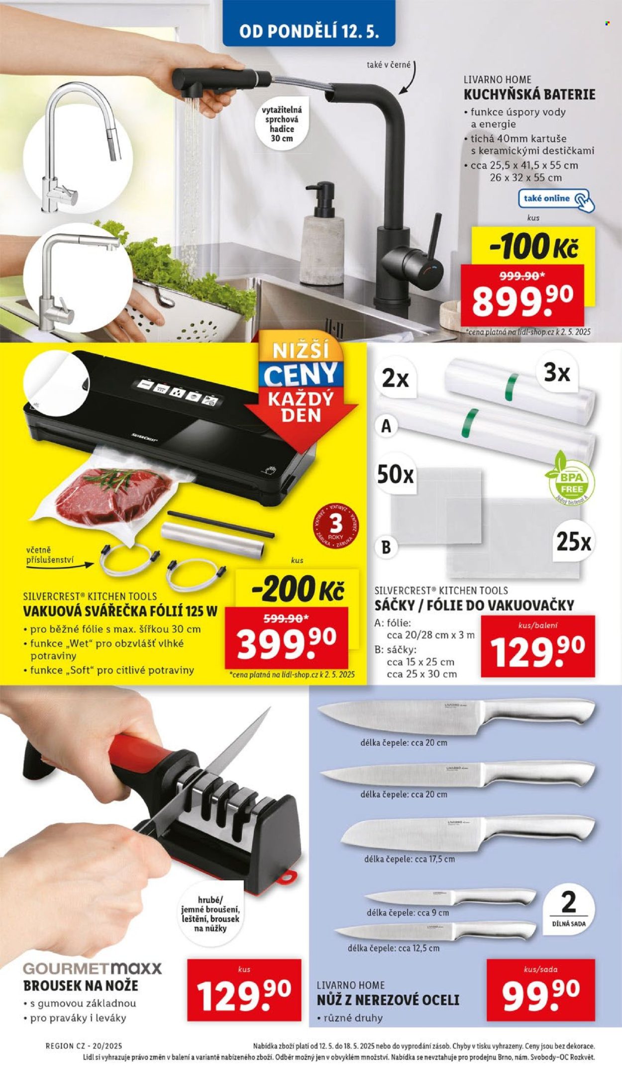 Leták Lidl - 12. 5. 2025 - 18. 5. 2025. 
