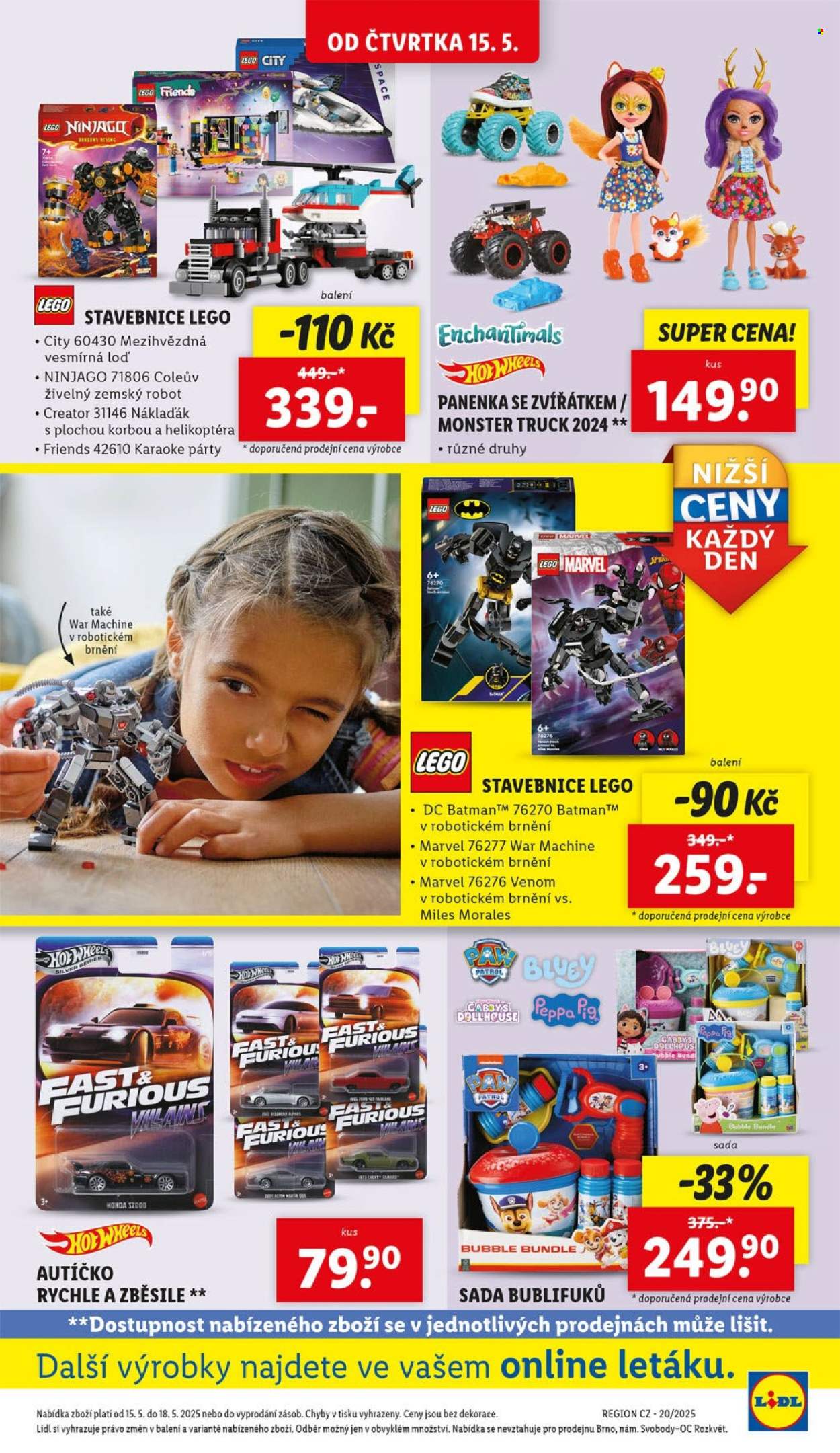 Leták Lidl - 12. 5. 2025 - 18. 5. 2025. 