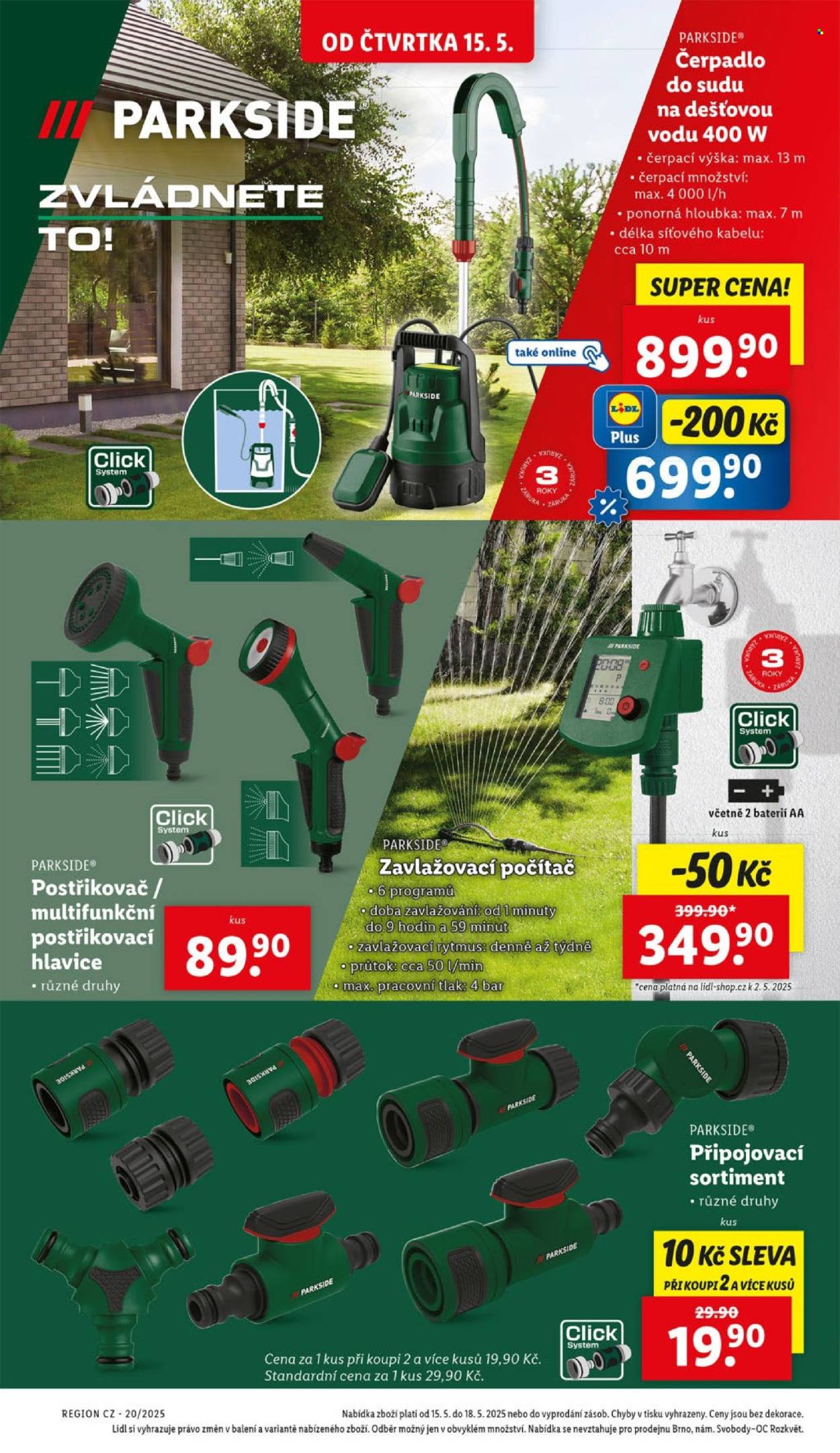 Leták Lidl - 12. 5. 2025 - 18. 5. 2025. 