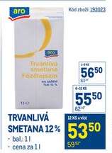 Trvanlivá smetana 12 %