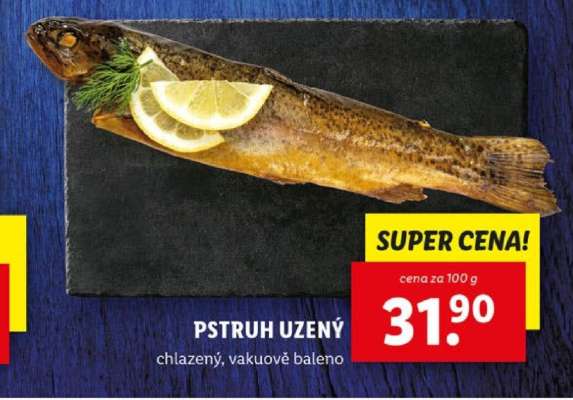 Pstruh uzený