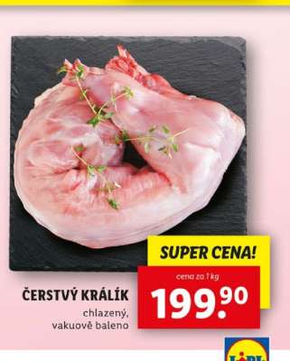 ČERSTVÝ KRÁLÍK