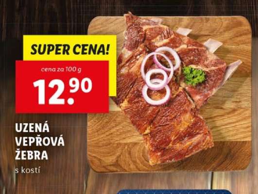 Uzená vepřová žebra