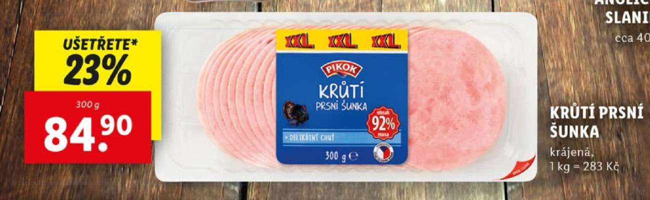 Pikok KRŮTÍ PRSNÍ ŠUNKA