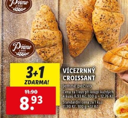 VÍCEZRNNÝ CROISSANT