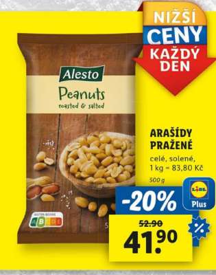 Alesto Peanuts roasted & salted