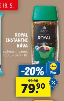 Bellarom Royal instantní káva