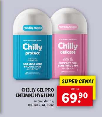 Chilly Gel pro intimní hygienu*