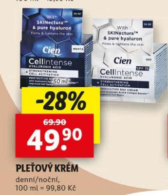 Cien CellIntense Pleťový krém