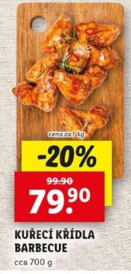 KUŘECÍ KŘÍDLA BARBECUE
