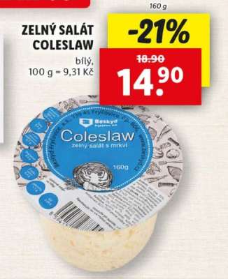 Zelný salát Coleslaw