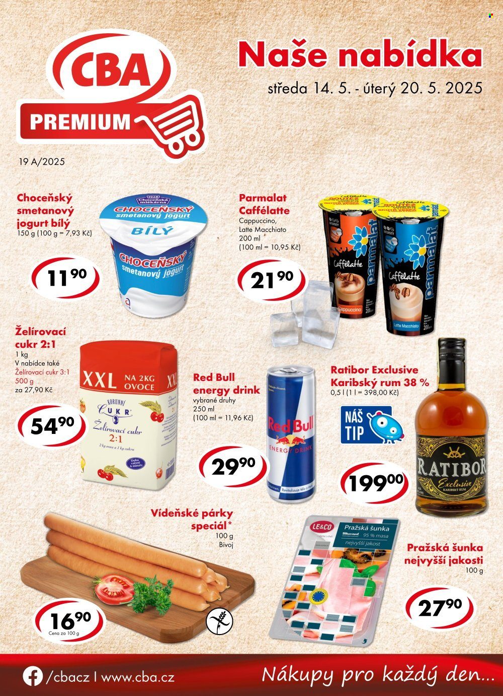 Leták CBA Premium - 14. 5. 2025 - 20. 5. 2025. 