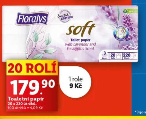 Floralys Toilet Paper