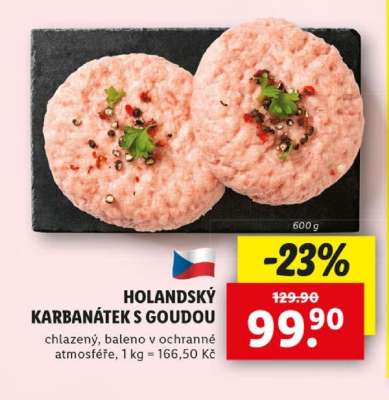 HOLANDSKÝ KARBANÁTEK S GOUDOU