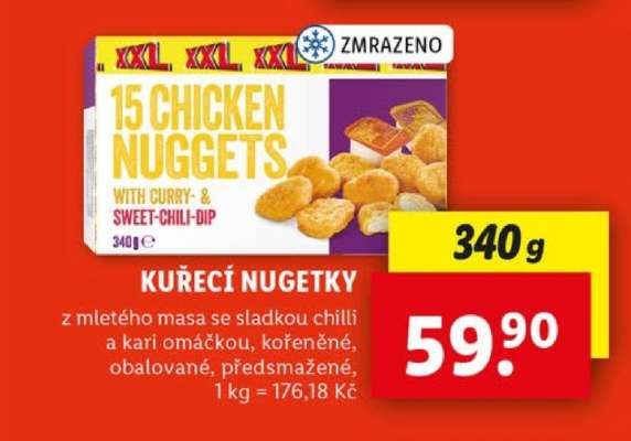 Kuřecí nugetky