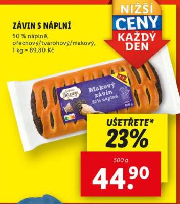 Závin s náplní**