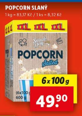POPCORN SLANÝ