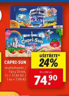 CAPRI-SUN multivitamin / Fairy Drink