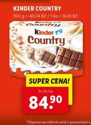 KINDER COUNTRY*