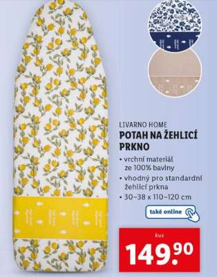 LIVARNO HOME Potah na žehlicí prkno