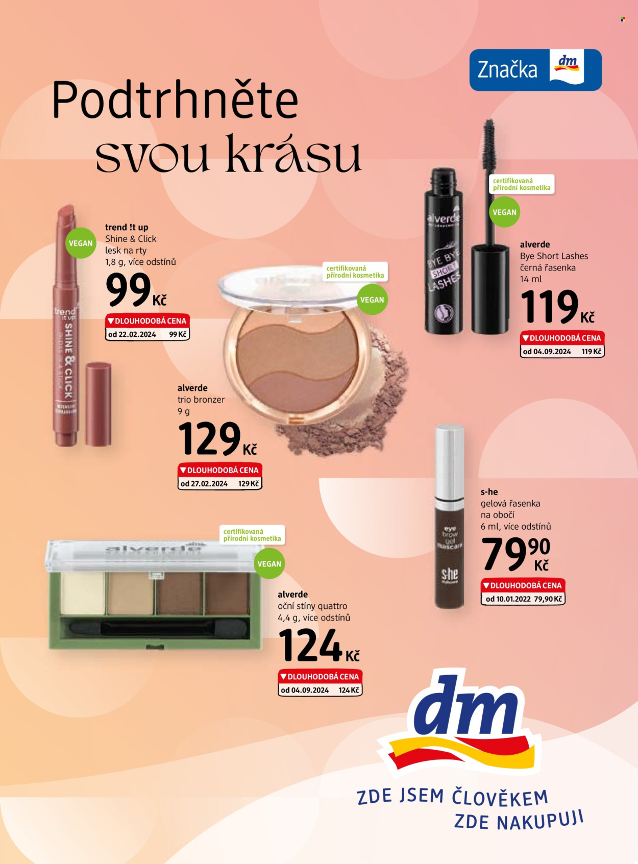 Leták dm drogerie - 9. 5. 2025 - 5. 6. 2025. 