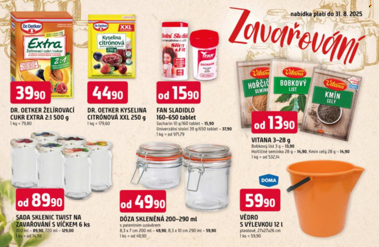 Leták TREFA coop - 14. 5. 2025 - 31. 8. 2025. Strana 1