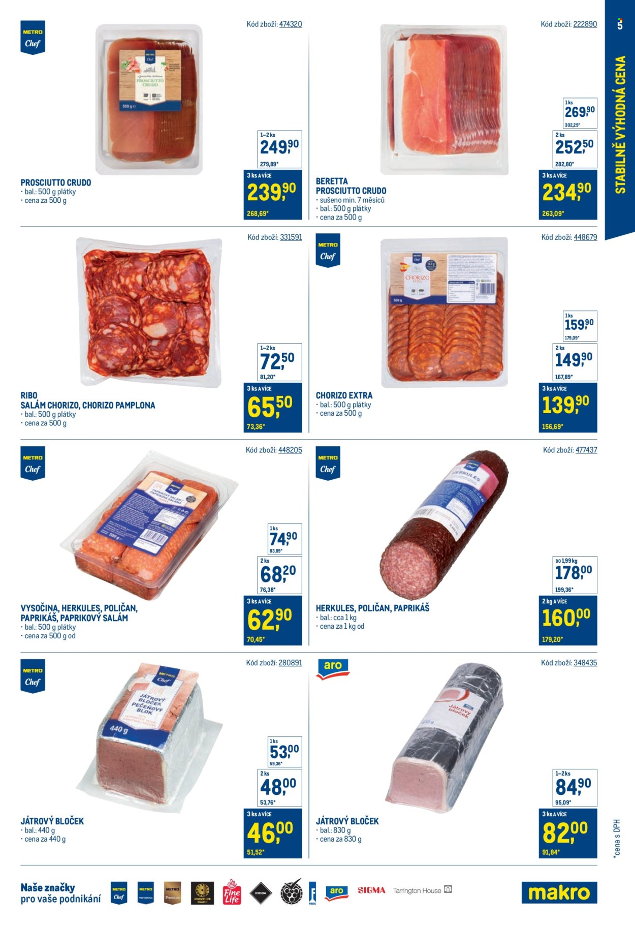 Leták MAKRO - 21. 5. 2025 - 29. 7. 2025. Strana 5