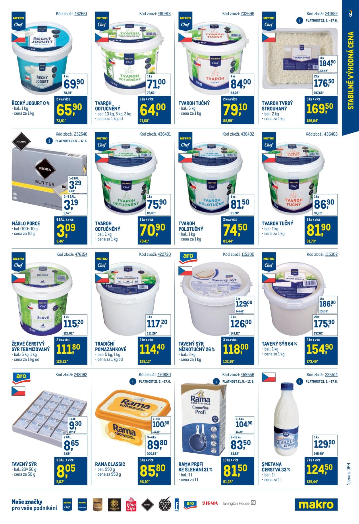 Leták MAKRO - 21. 5. 2025 - 29. 7. 2025. Strana 9