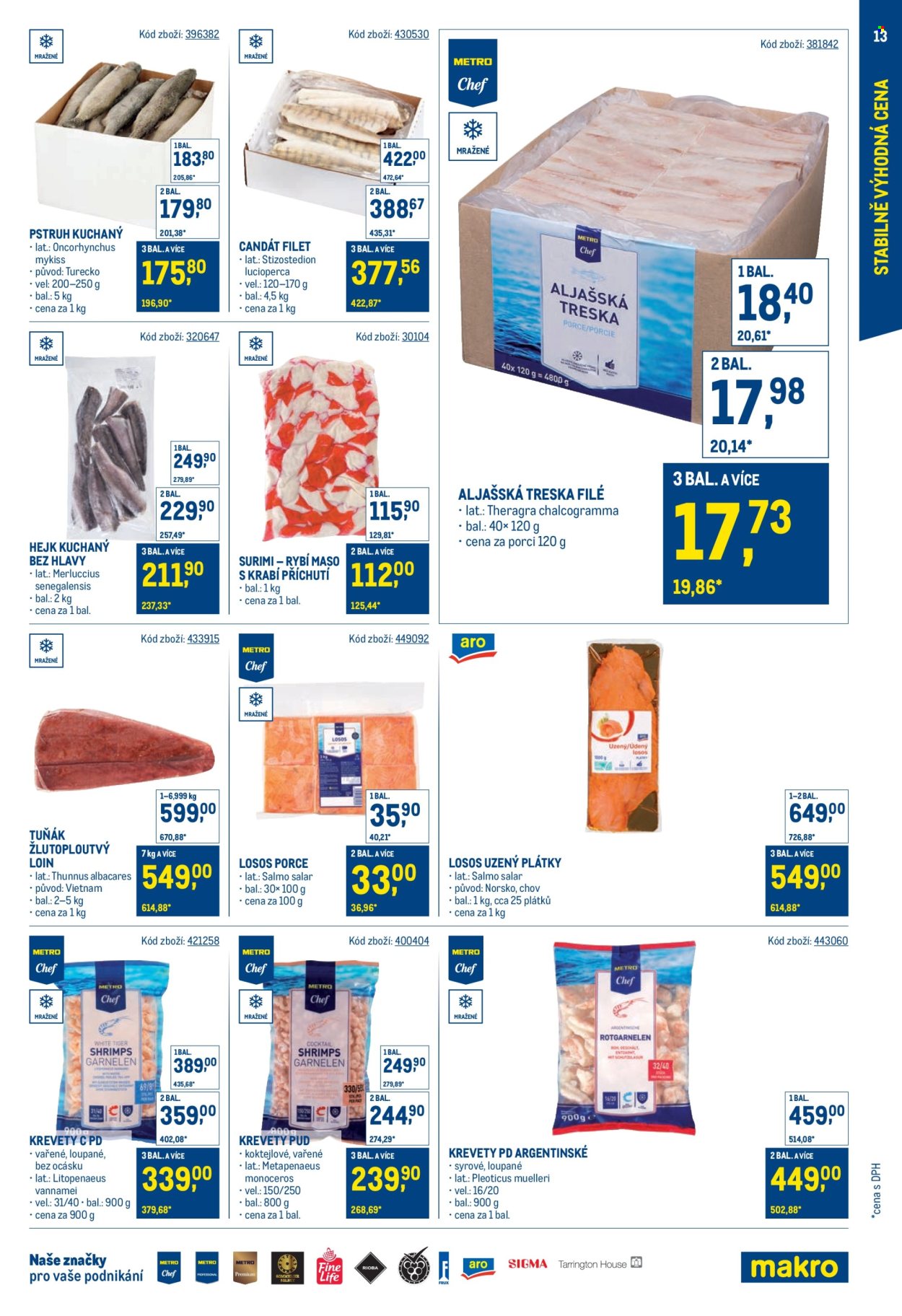 Leták MAKRO - 21. 5. 2025 - 29. 7. 2025. Strana 13