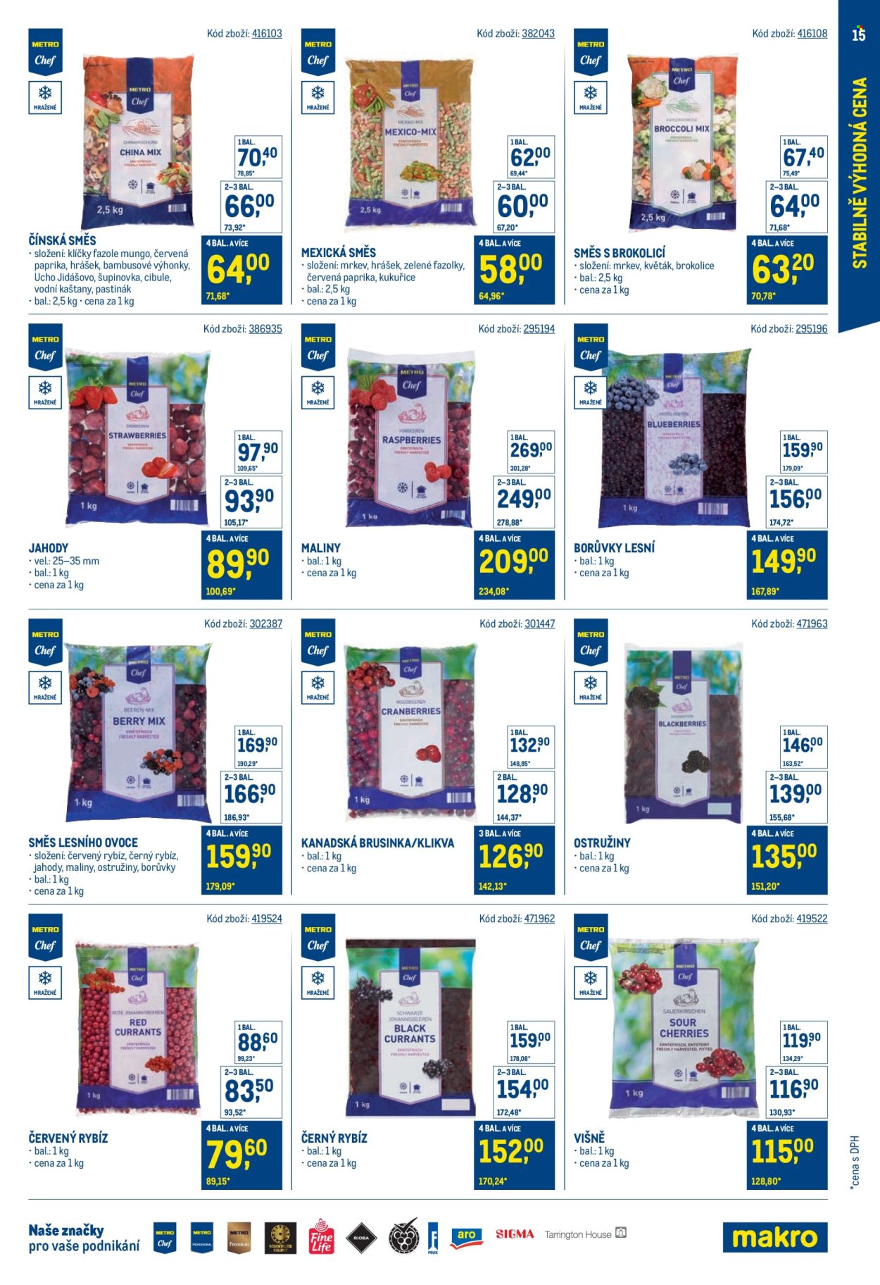 Leták MAKRO - 21. 5. 2025 - 29. 7. 2025. Strana 15