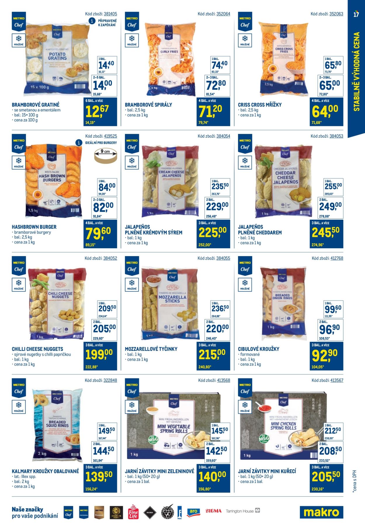 Leták MAKRO - 21. 5. 2025 - 29. 7. 2025. Strana 17