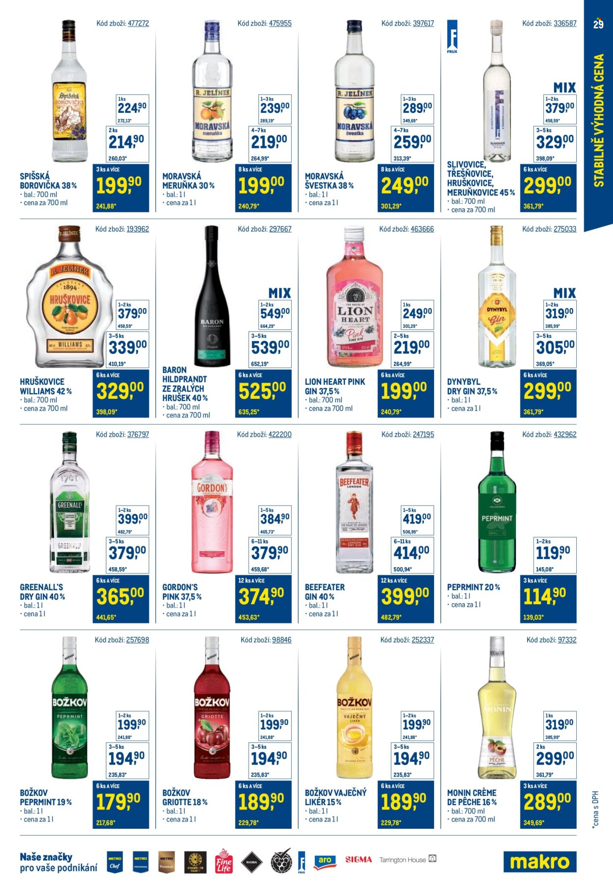 Leták MAKRO - 21. 5. 2025 - 29. 7. 2025. Strana 29