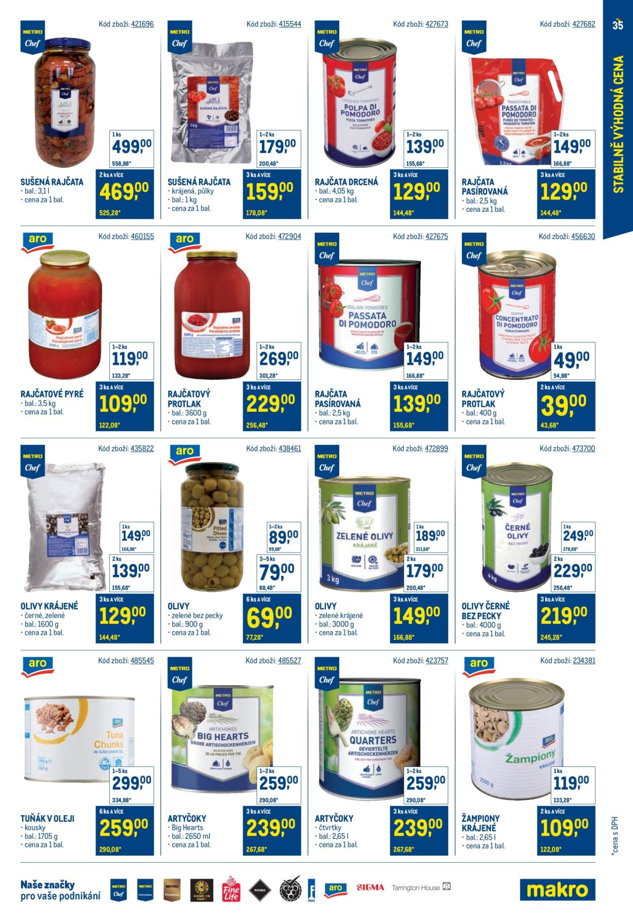 Leták MAKRO - 21. 5. 2025 - 29. 7. 2025. Strana 35
