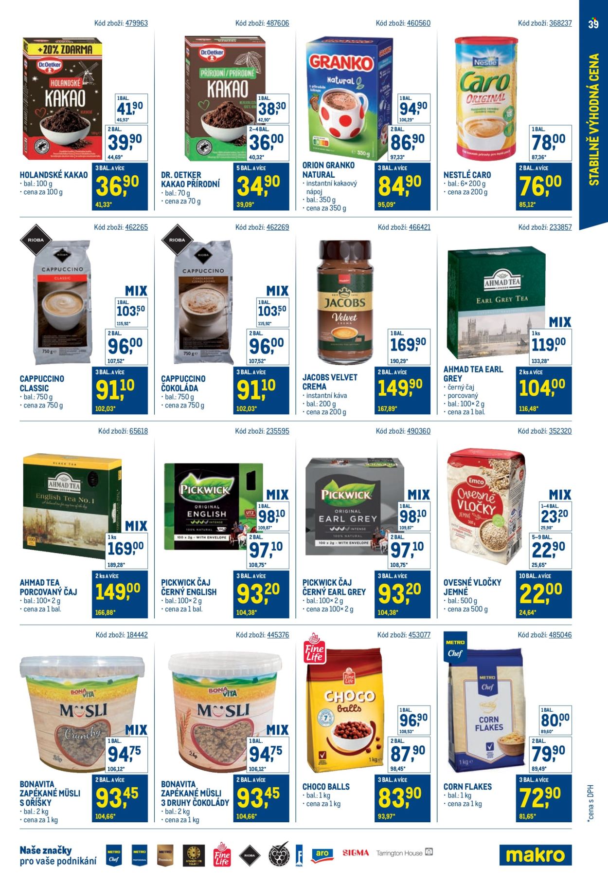 Leták MAKRO - 21. 5. 2025 - 29. 7. 2025. Strana 39