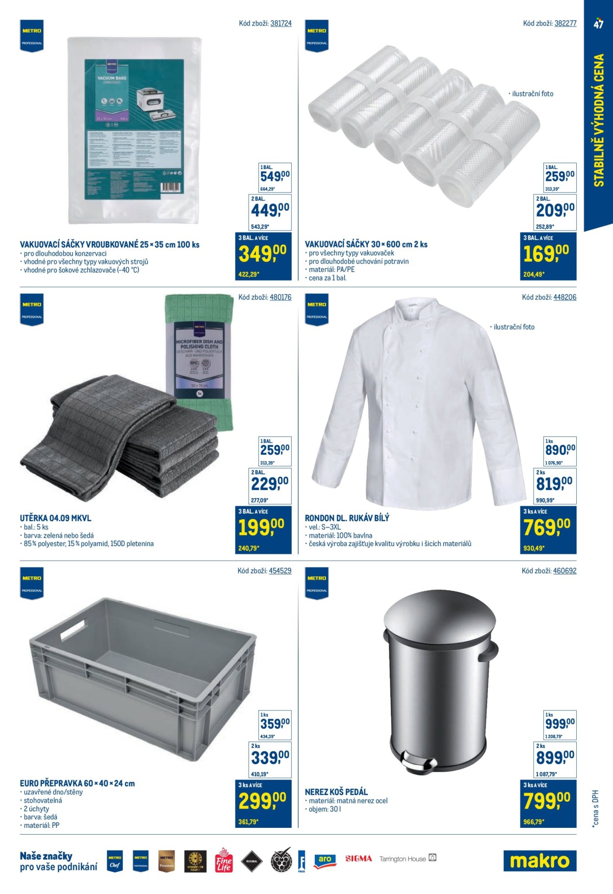 Leták MAKRO - 21. 5. 2025 - 29. 7. 2025. Strana 47