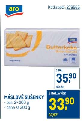Máslové sušenky