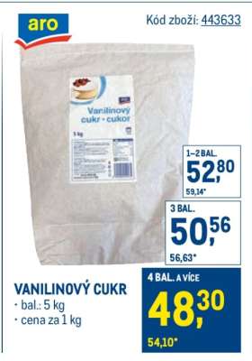 Vanilínový cukr