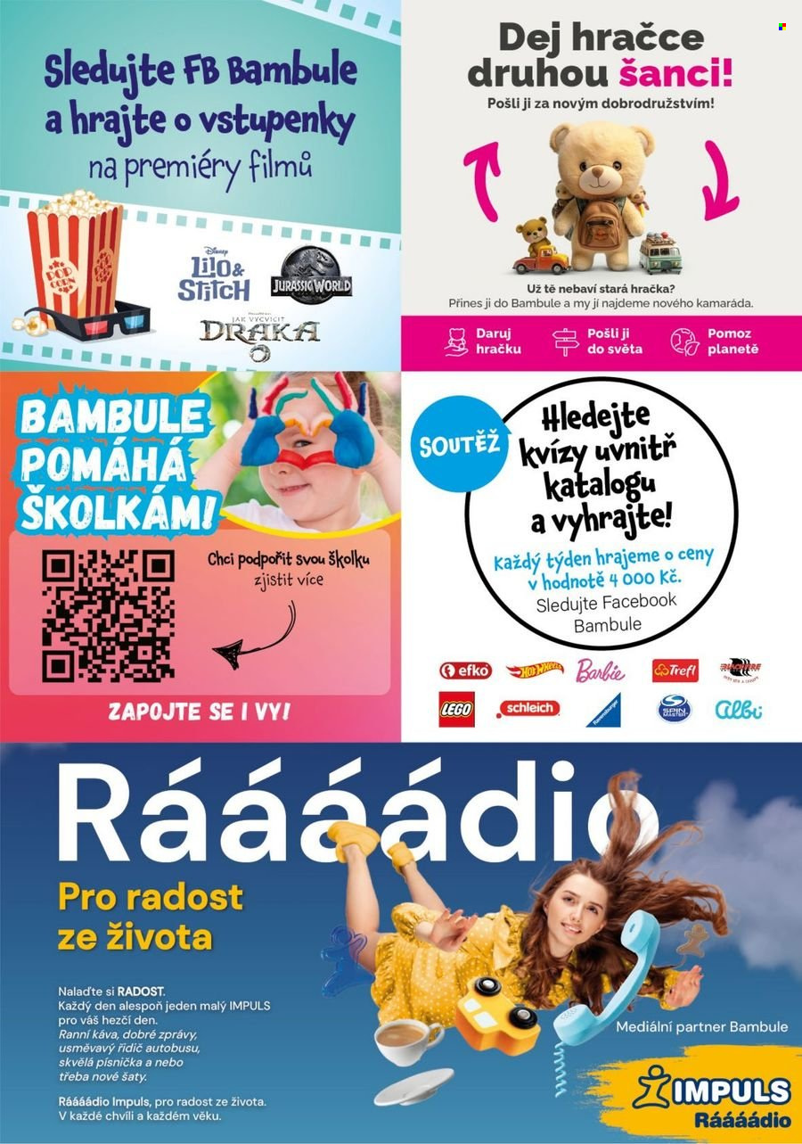 Leták Bambule - 15. 5. 2025 - 31. 7. 2025. Strana 3