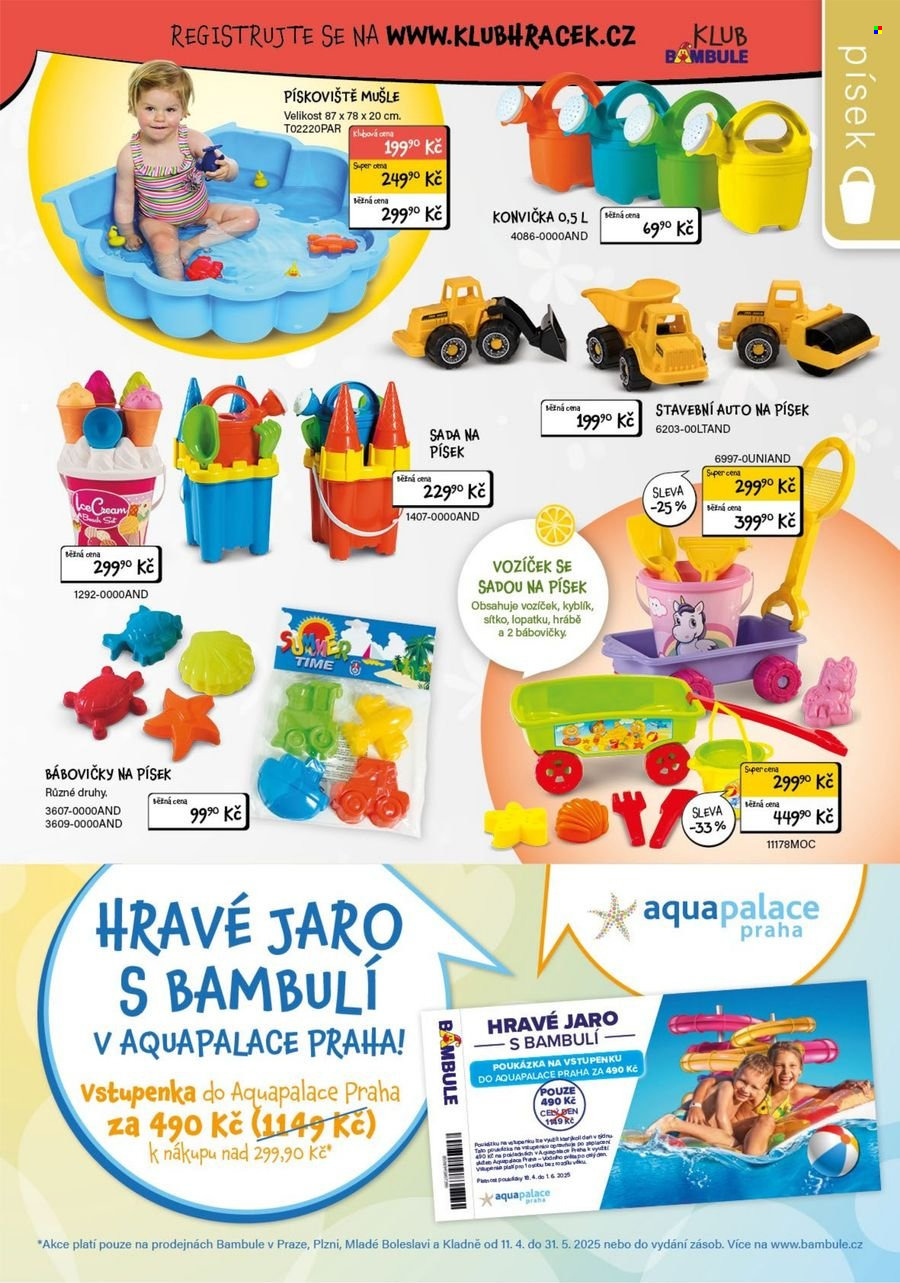 Leták Bambule - 15. 5. 2025 - 31. 7. 2025. Strana 13